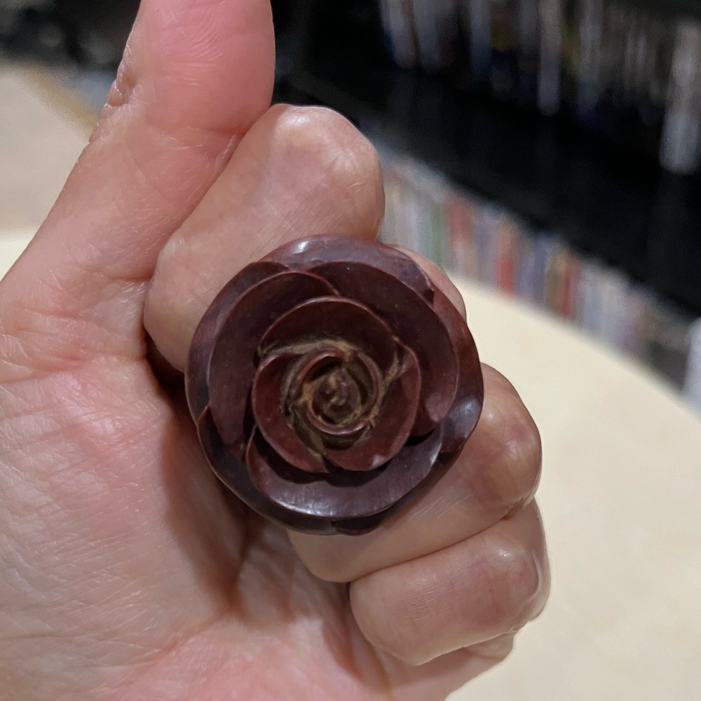 Urban Star Organics Rose Sabo Wood Ring size 6